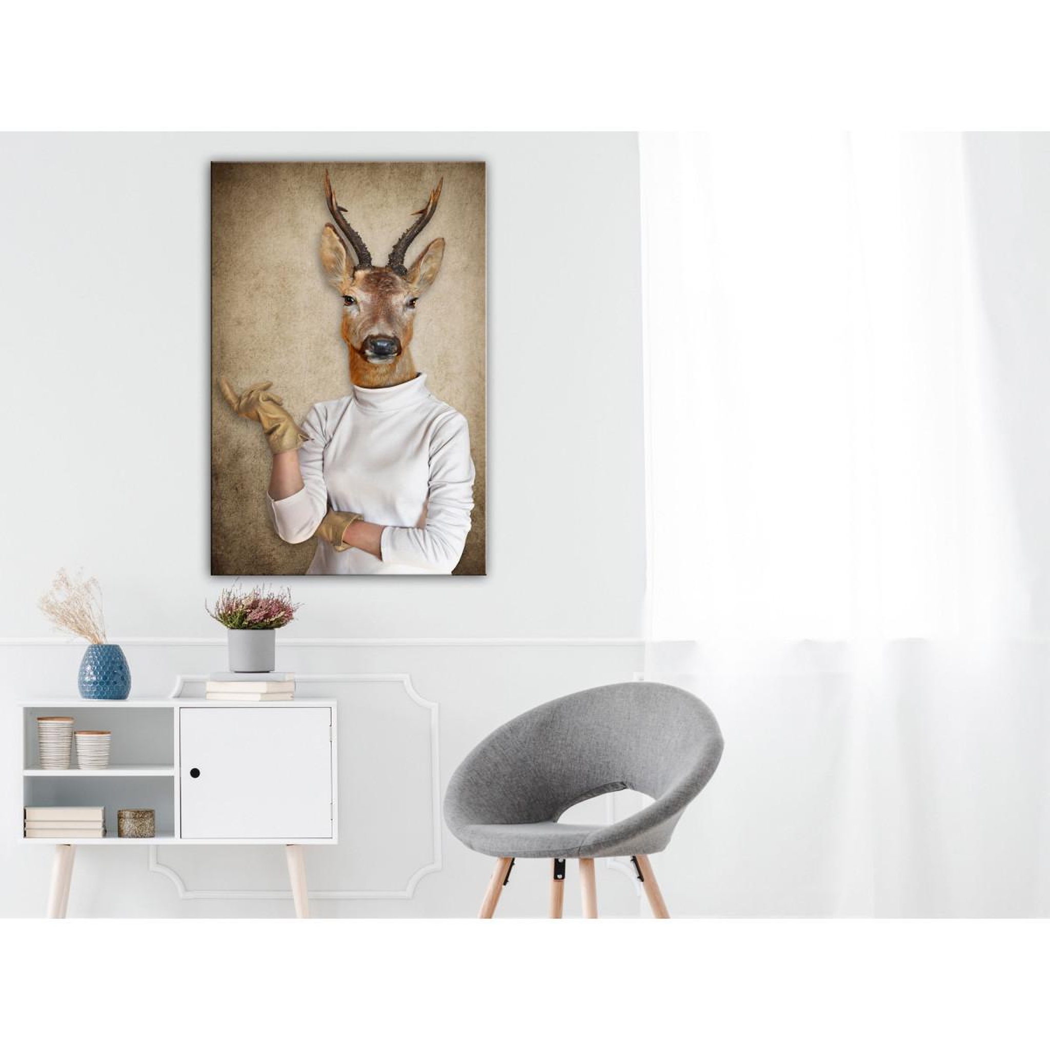 Voir la diapositive 2 : Paris Prix Tableau Imprimé  Housewife