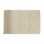 FUTURE HOME Tapis déco à franges en jute 60x90cm