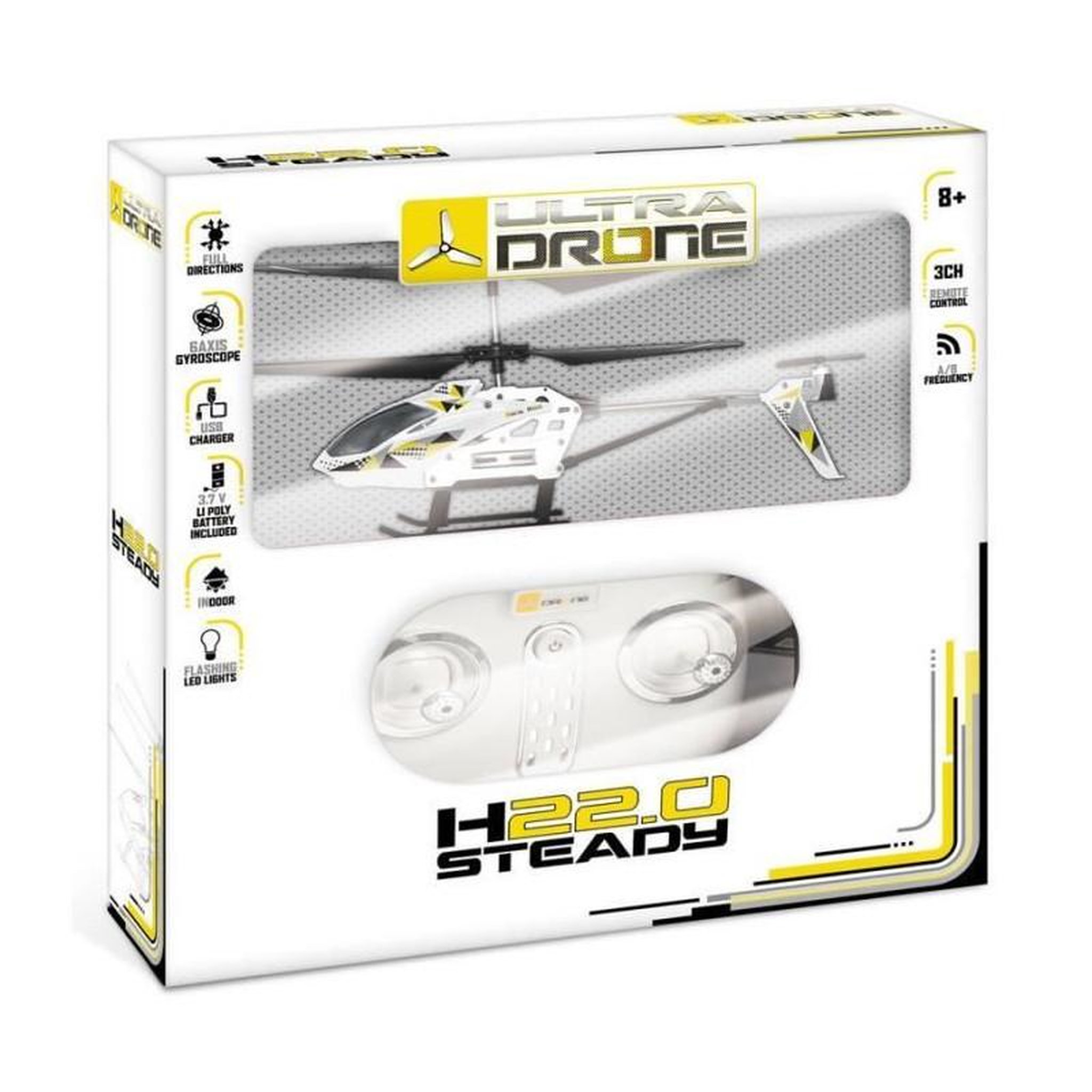 Voir la diapositive 2 : Mondo MONDO SPA Hélicoptere radiocommandé Steady - 22 cm