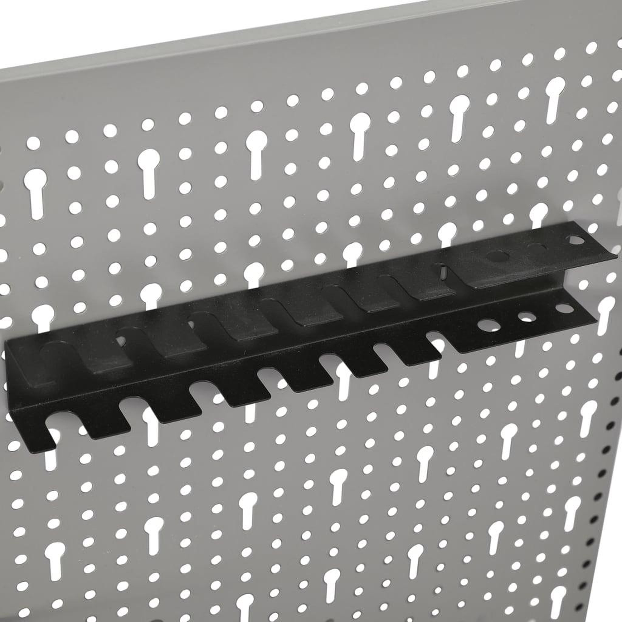 Voir la diapositive 5 : VIDAXL Panneaux perfores muraux 4 pcs 40x58 cm Acier