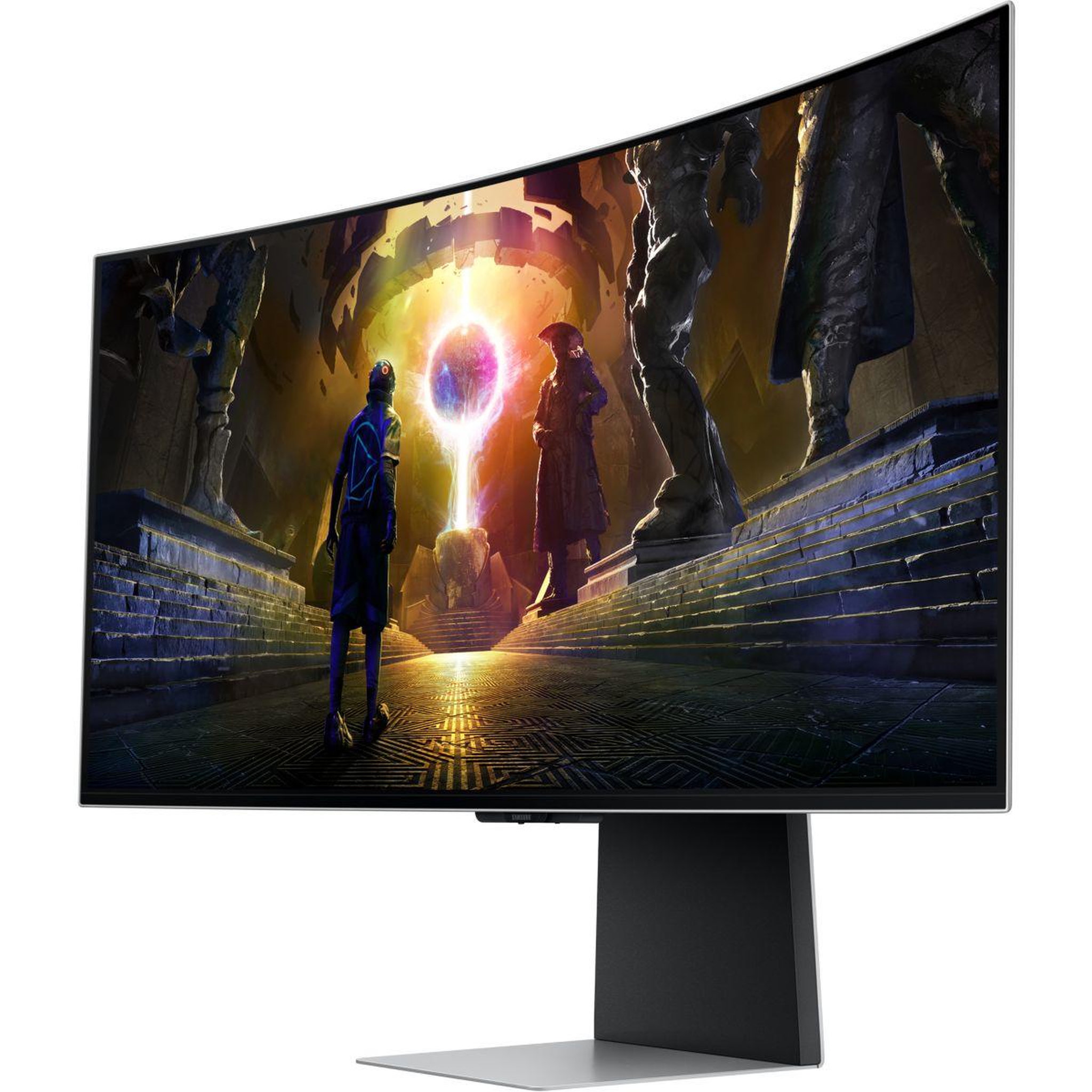 Voir la diapositive 3 : Samsung Ecran PC Gamer ODYSSEY OLED G8 G85SD 34'''175Hz