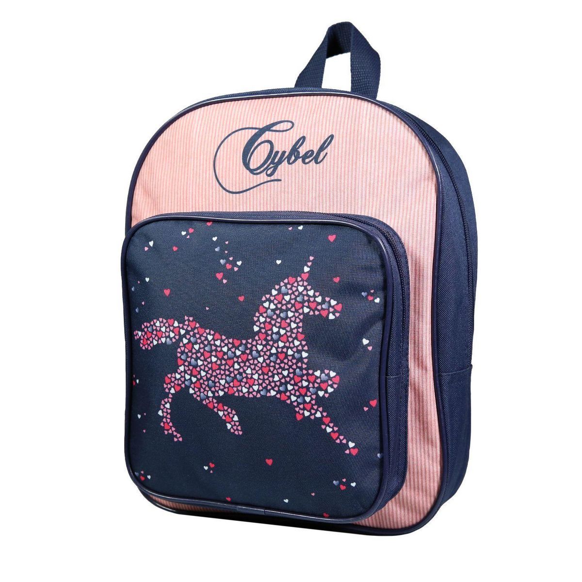 Bagtrotter BAGTROTTER Sac à dos 31 cm avec poche maternelle Cybel Cheval Licorne Bleu et rose