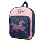 Voir la diapositive 2 : Bagtrotter BAGTROTTER Sac à dos 31 cm avec poche maternelle Cybel Cheval Licorne Bleu et rose