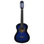 Voir la diapositive 3 : VIDAXL Guitare classique avec sac de débutants et enfants Bleu 1 2 34