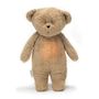 Voir la diapositive 1 : BB&CO Moonie – ourson nature bio avec sons et lumieres cappuccino