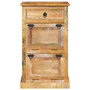Voir la diapositive 4 : VIDAXL Armoire a chaussures 4 couches avec tiroir Bois de recuperation