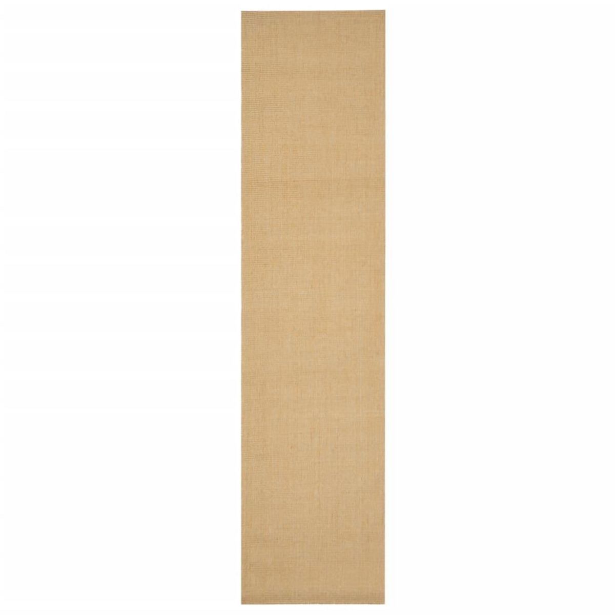 VIDAXL Tapis Sisal naturel 80x350 cm