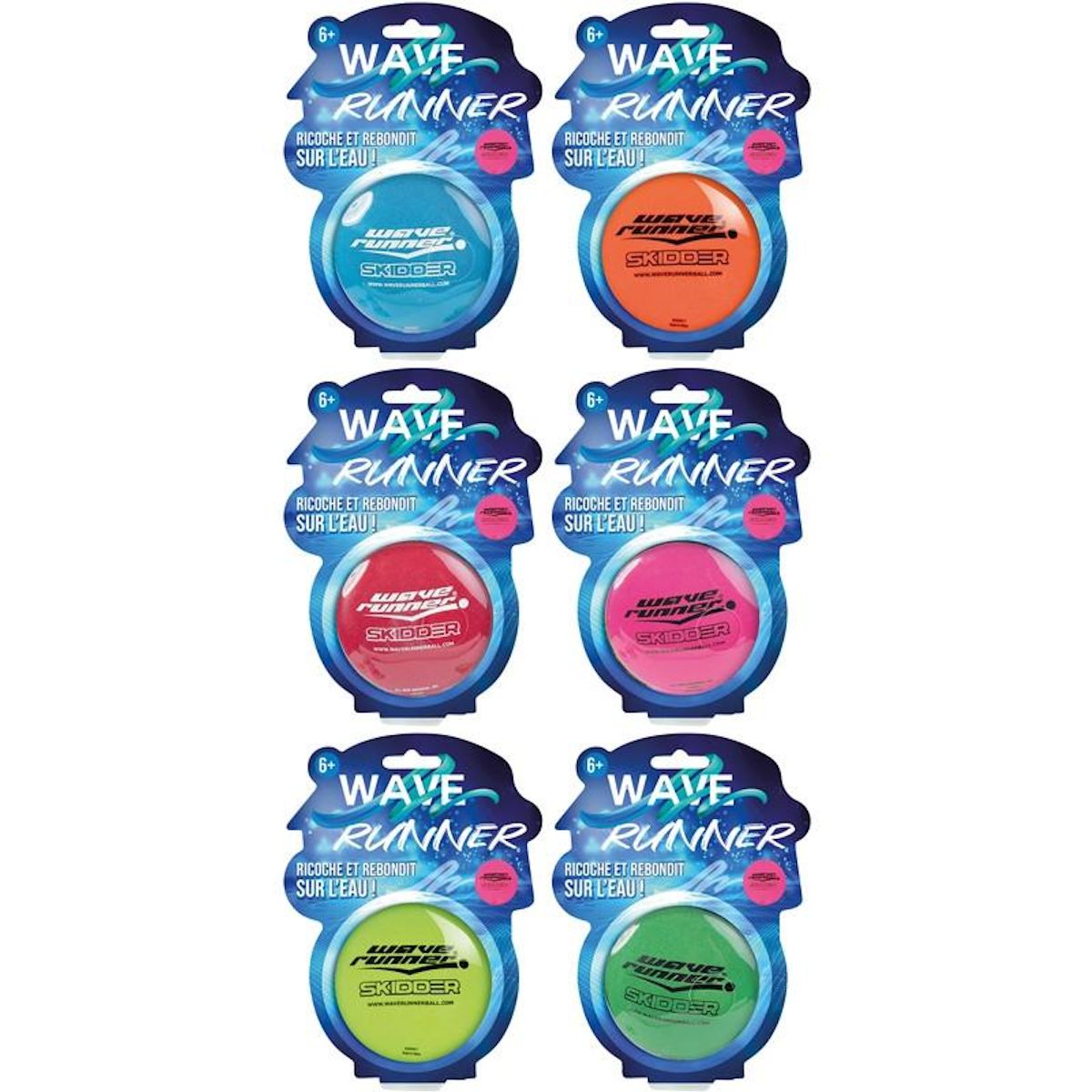 BALLE EAU RICOCH 7CM Assortiment, modèle choisi aléatoirement WR350