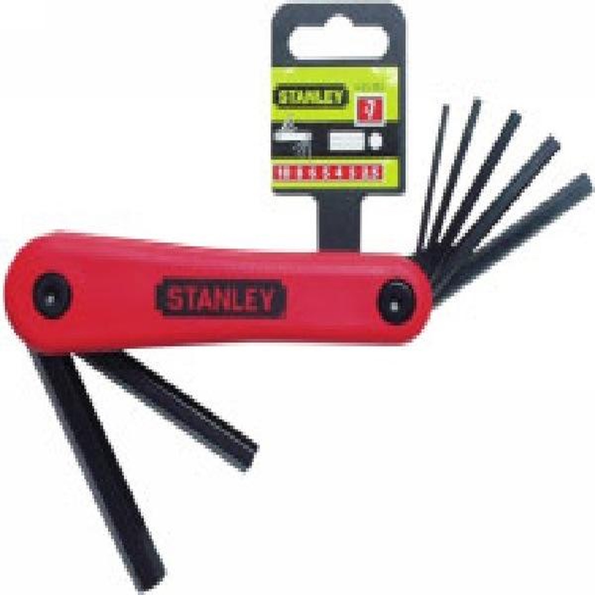 Stanley Jeu de 8 clés mâles sur poignée