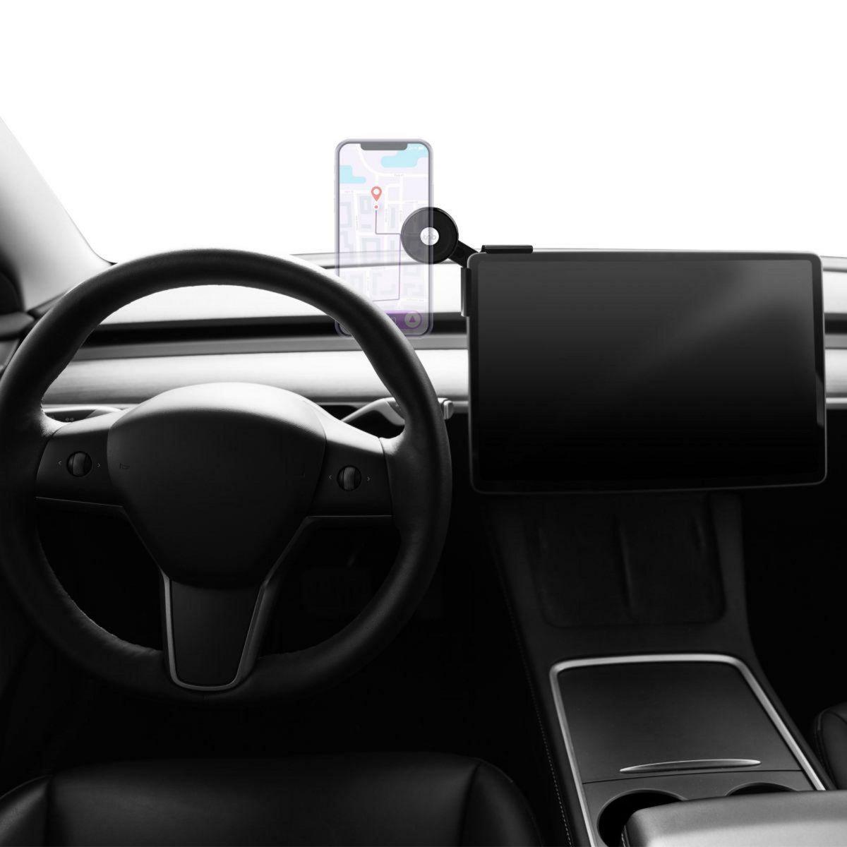 TNB Support smartphone pour TESLA noir