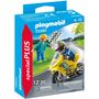 Voir la diapositive 1 : PLAYMOBIL 70380 - Special Plus Enfants et motos