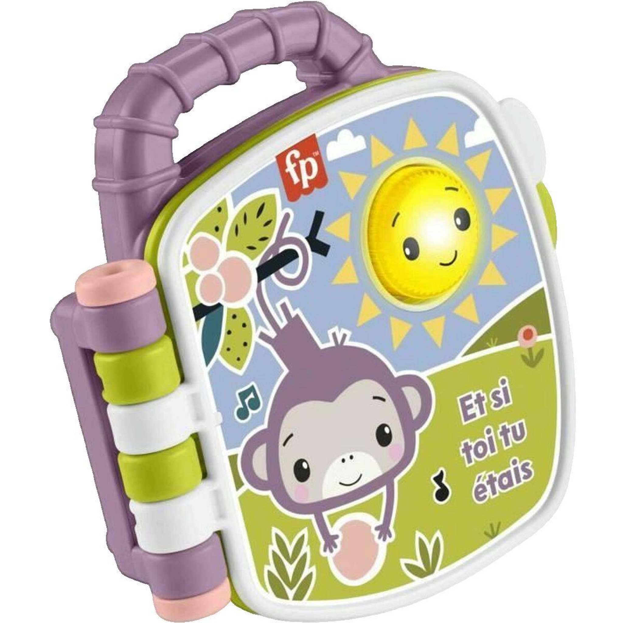 MATTEL Livre d'éveil musical Mattel violet