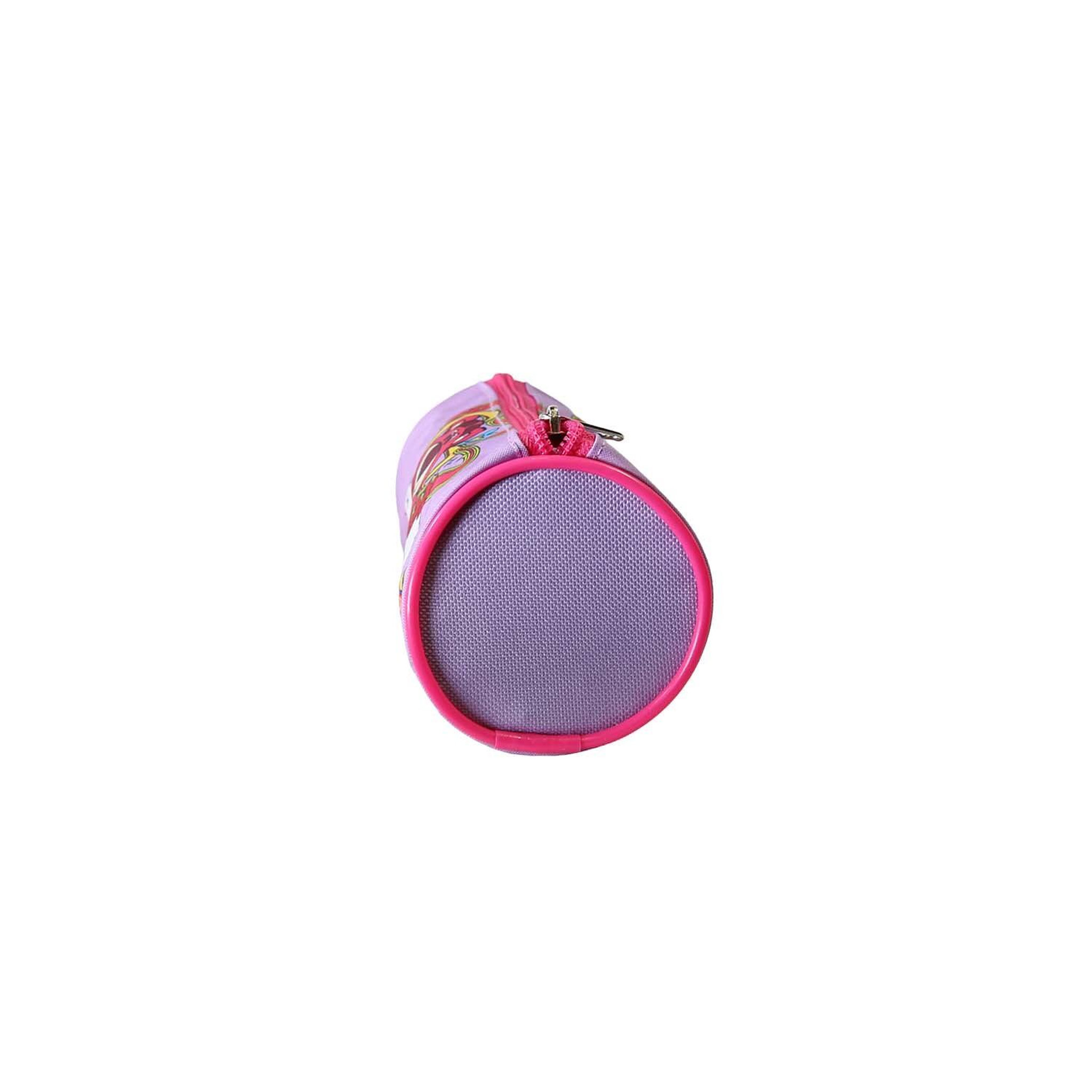 Voir la diapositive 3 : Bagtrotter Toy Story - Trousse scolaire ronde - Rose - Fille - 1 compartiment