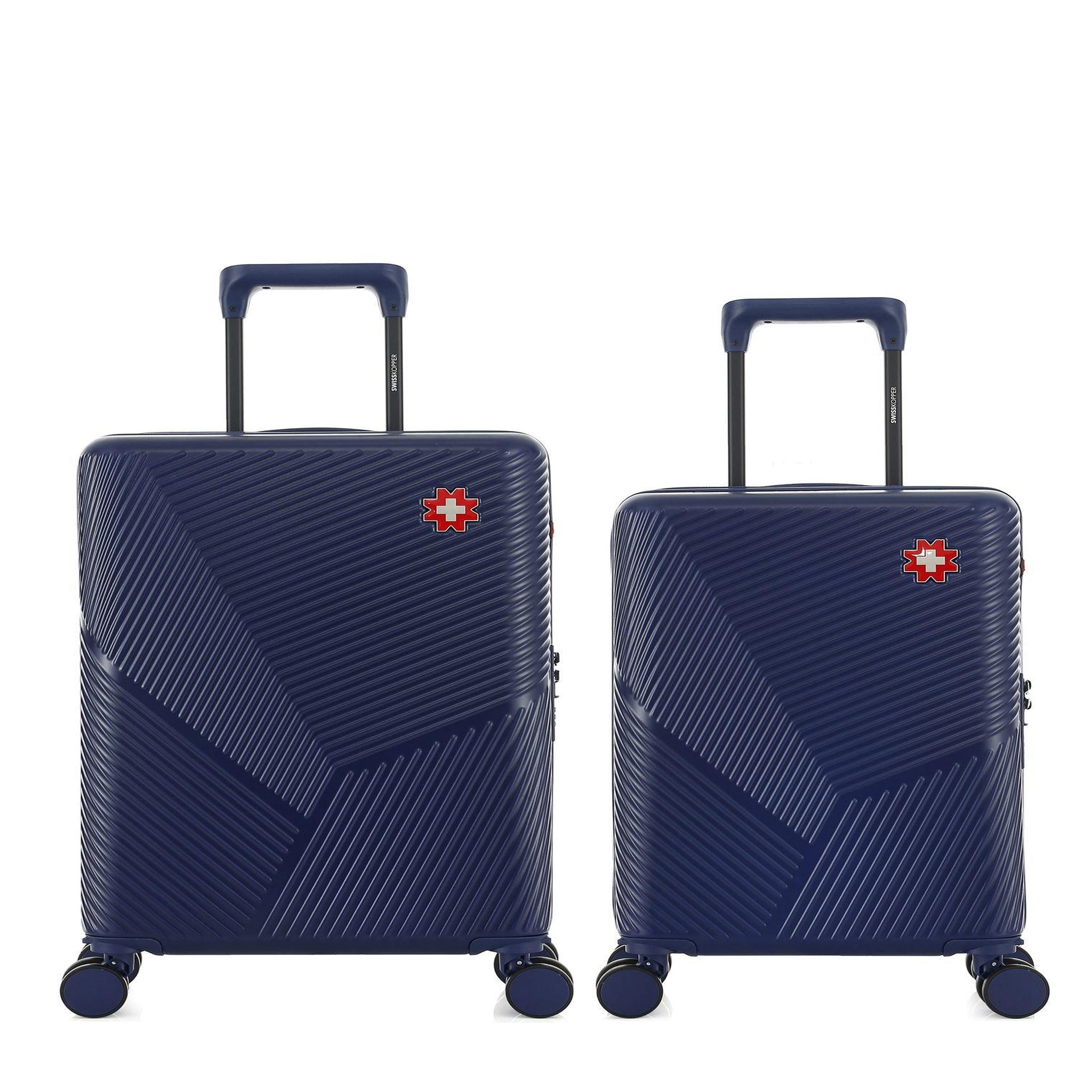 SWISS KOPPER Lot de 2 Valises Rigides Cabine et Cabine XS FRIBOURG