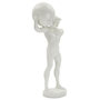 Voir la diapositive 2 : Paris Prix Statuette Homme Athlétique  Atlas  50cm Blanc