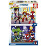 Voir la diapositive 1 : EDUCA Puzzle 2 x 48 pcs - Spidey et ses amis