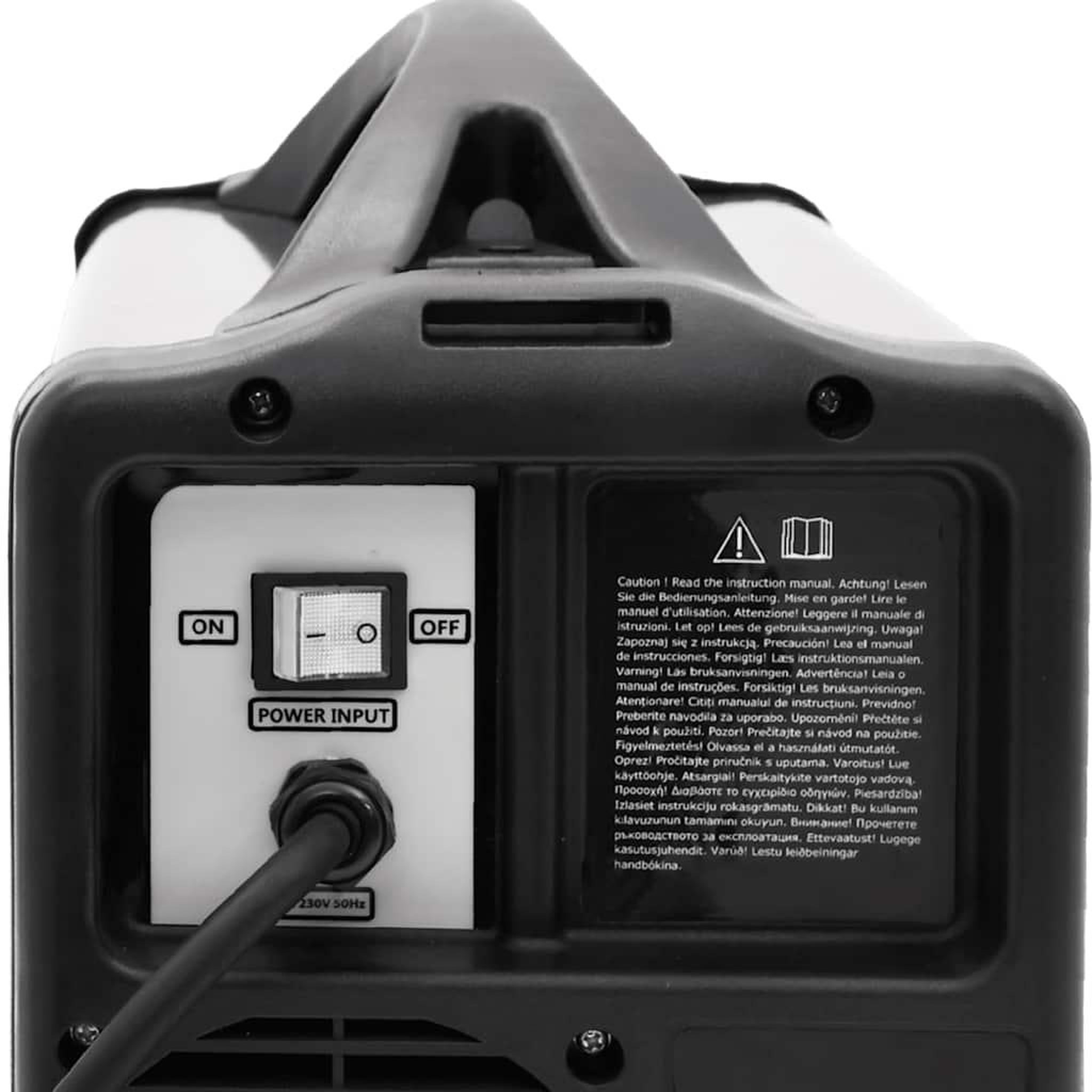 Voir la diapositive 5 : VIDAXL Machine a souder MIG / MMA / Lift TIG 200 A