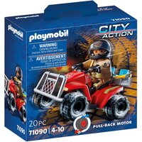 PLAYMOBIL - 70557 - City Action - Camion de pompiers et véhicule enflammé -  Cdiscount Jeux - Jouets