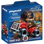 PLAYMOBIL 71090 - City Action - Pompier et Quad