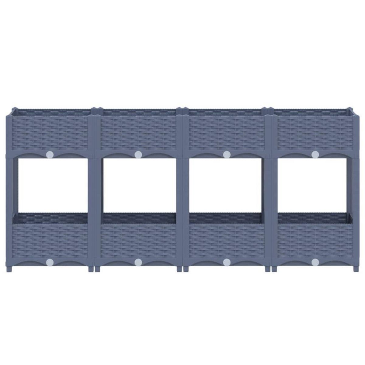 VIDAXL Lit sureleve 160x40x71 cm Polypropylene