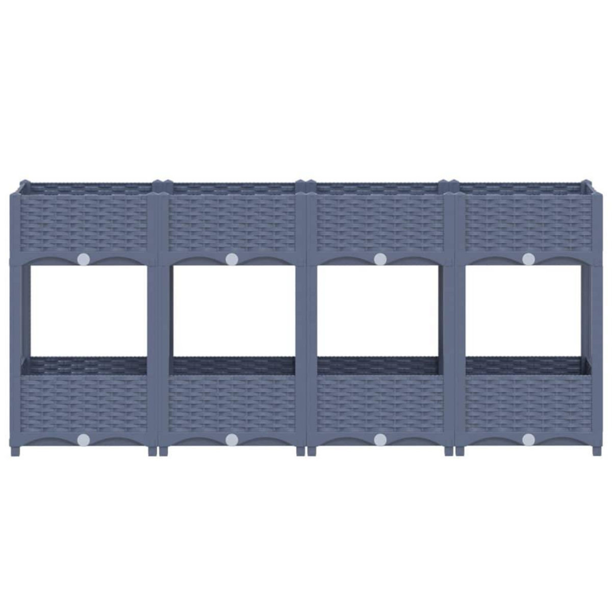 VIDAXL Lit sureleve 160x40x71 cm Polypropylene