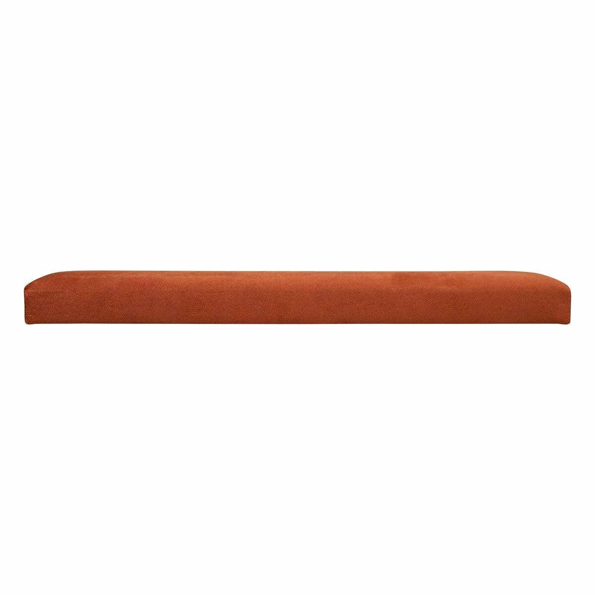 Voir la diapositive 3 : ATMOSPHERA Banquette coffre pliable en velours  lilou  76cm terracotta