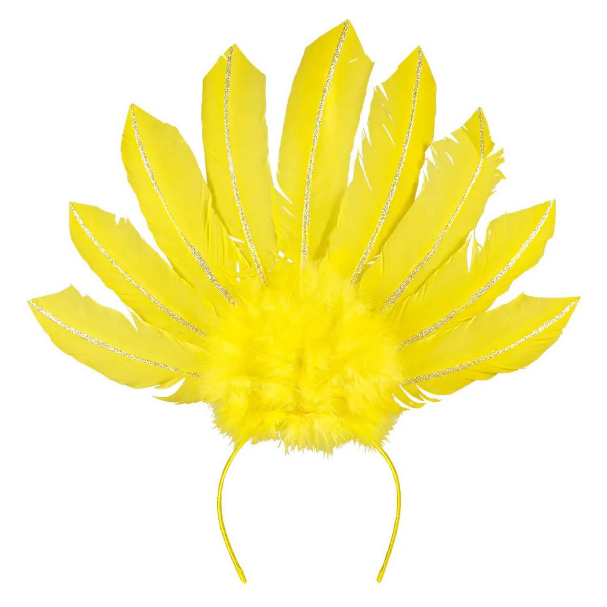 Voir la diapositive 2 : Boland Serre-Tête Samba Jaune Fluo