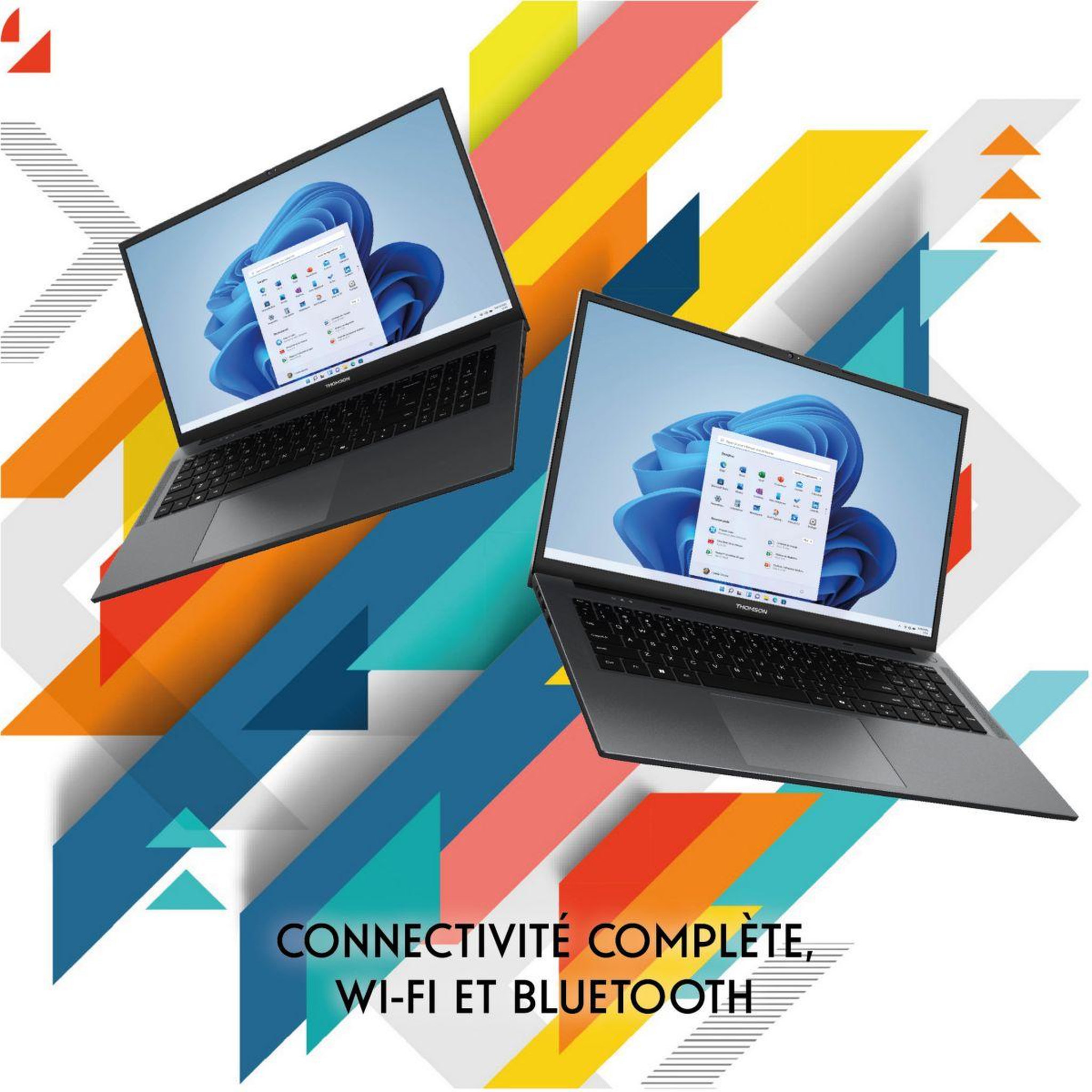 Voir la diapositive 4 : THOMSON Ordinateur portable n17r5-16tu512 17  amd ryzen 5 7530u 16 go ram ddr4 ssd 512 go