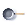 Voir la diapositive 3 : Beka Poêle wok  en acier carbone 20cm gris - 13970244