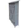 Voir la diapositive 2 : Habitat et Jardin Armoire de jardin  Espacio  - 140 x 49 x 162 cm - Anthracite