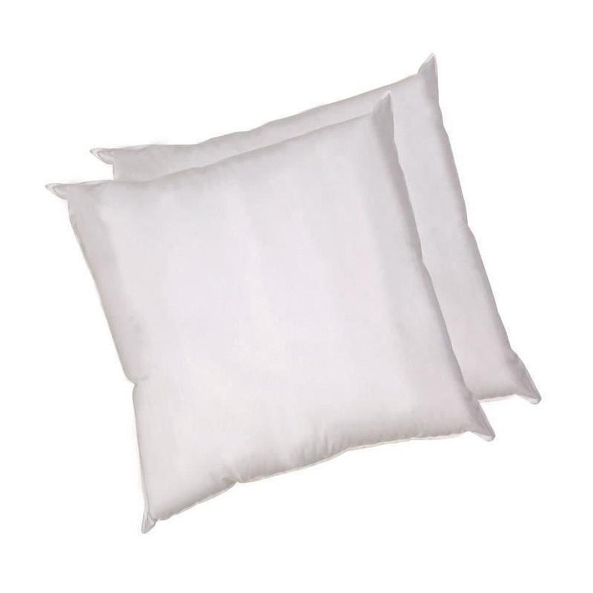 Voir la diapositive 3 : BLANREVE BLANREVE Lot de 2 Oreillers en coton - 60 x 60 cm - Blanc