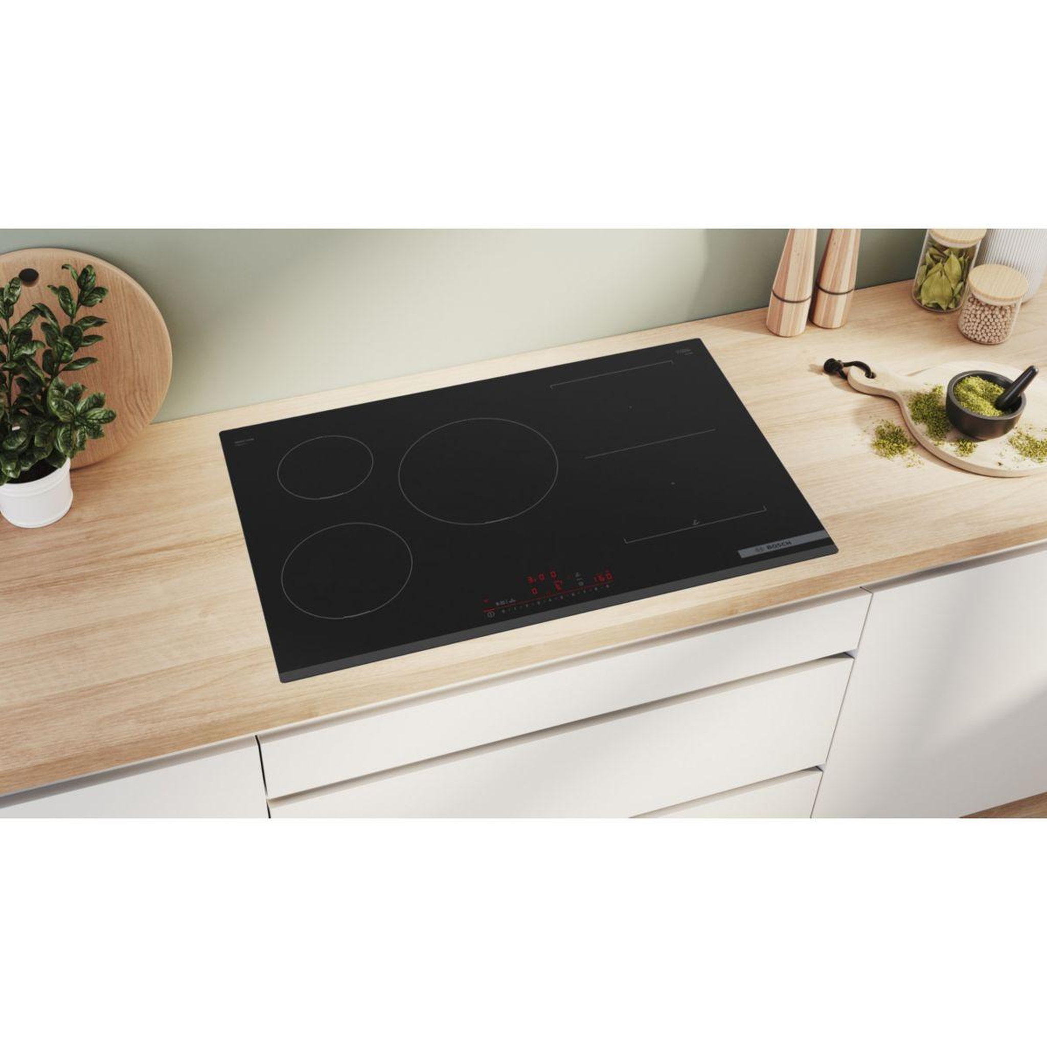 Voir la diapositive 3 : BOSCH Plaque induction PVW831HC1E