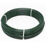 Voir la diapositive 1 : LINXOR Fil de tension en acier galvanisé plastifié pour grillage ou autre - 50 m x 2.4mm Ø - Vert