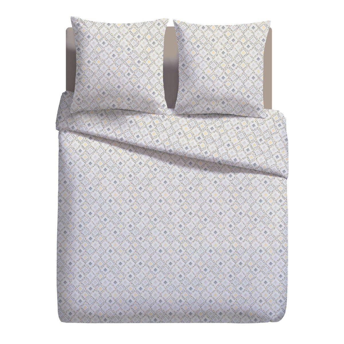 Parure housse de couette fantaisie en microfibre DARREN