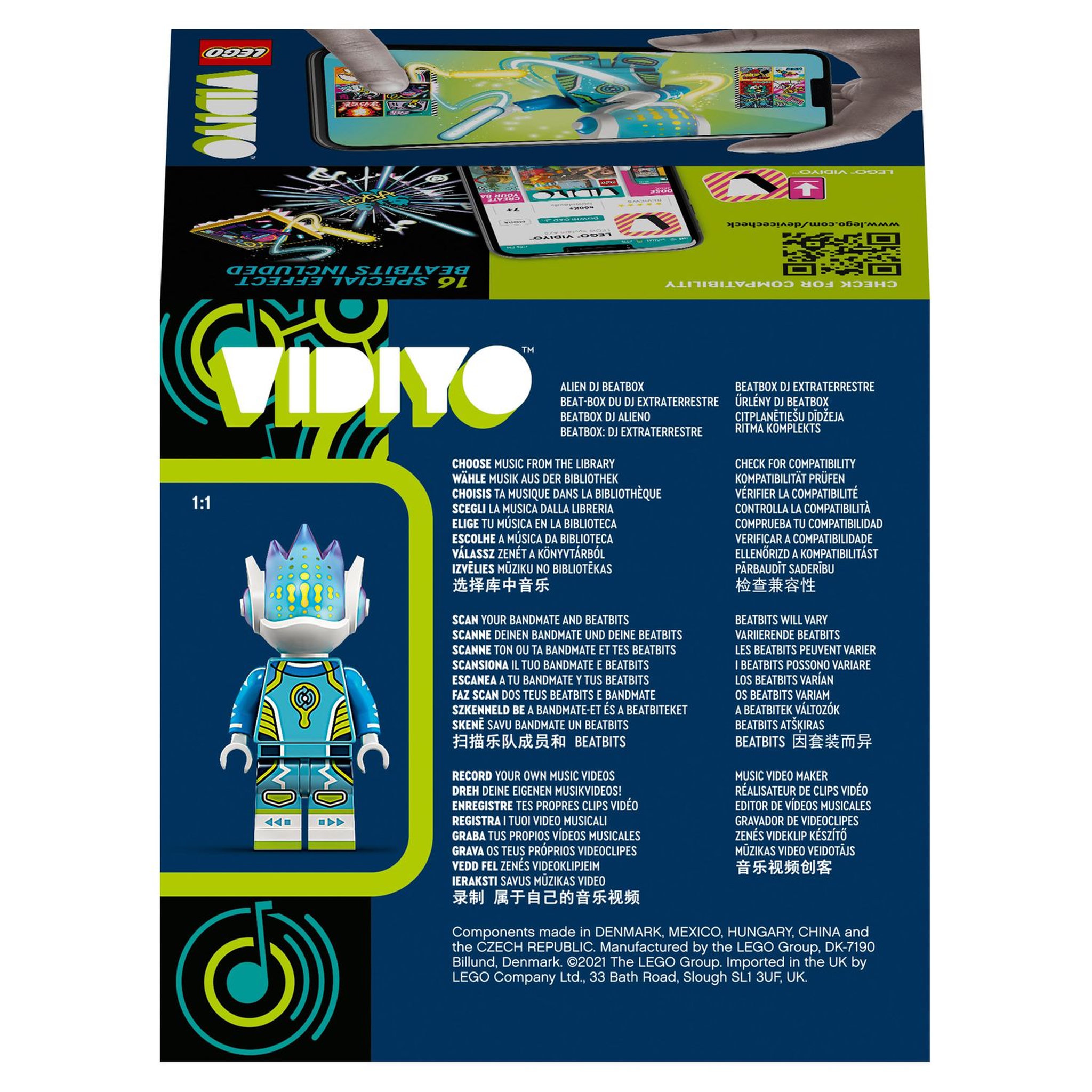 Voir la diapositive 8 : LEGO VIDIYO 43104 Alien DJ BeatBox