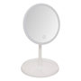 Voir la diapositive 1 : FIVE Miroir Lumineux à Poser  Tactile  30cm Blanc