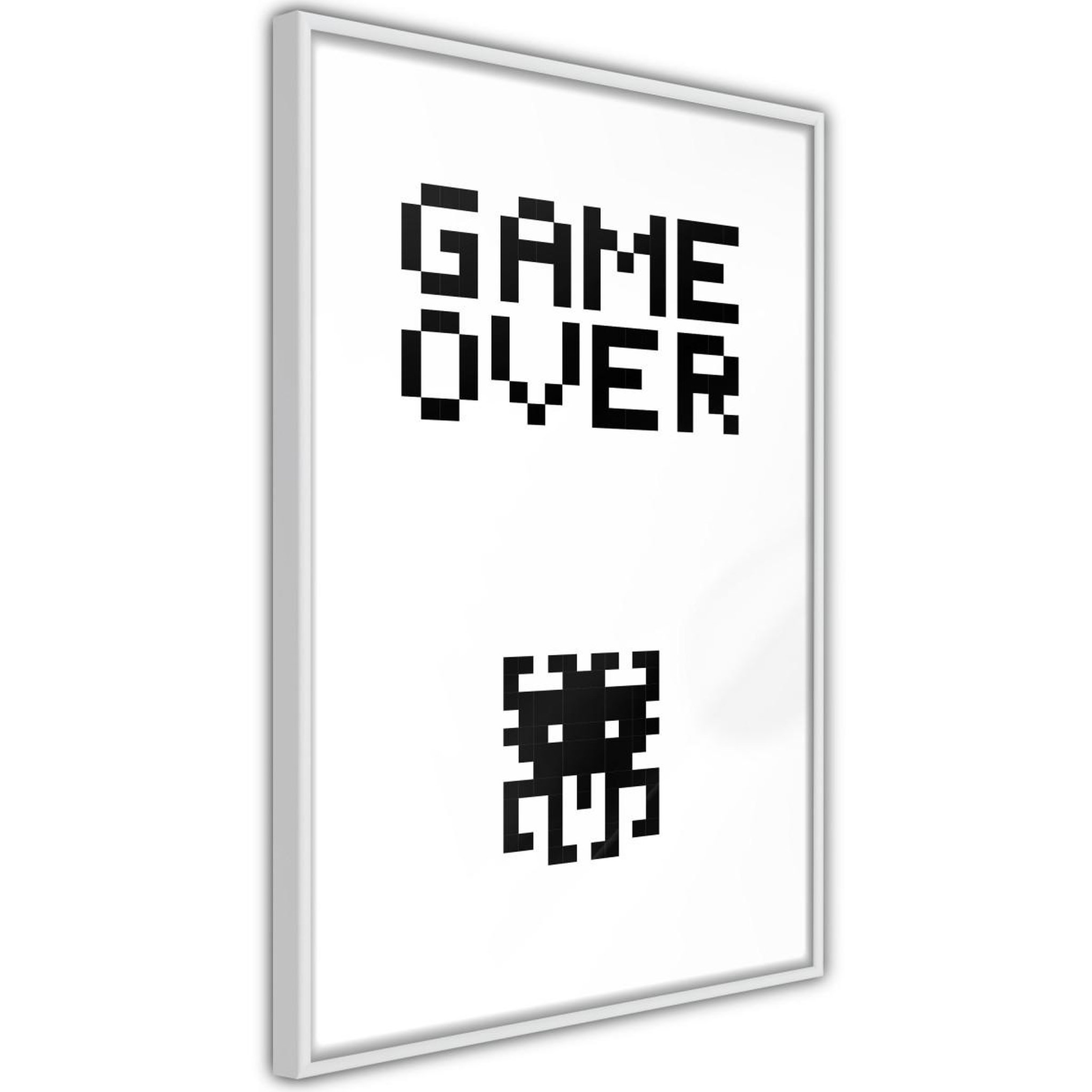 Paris Prix Affiche murale encadrée  game over
