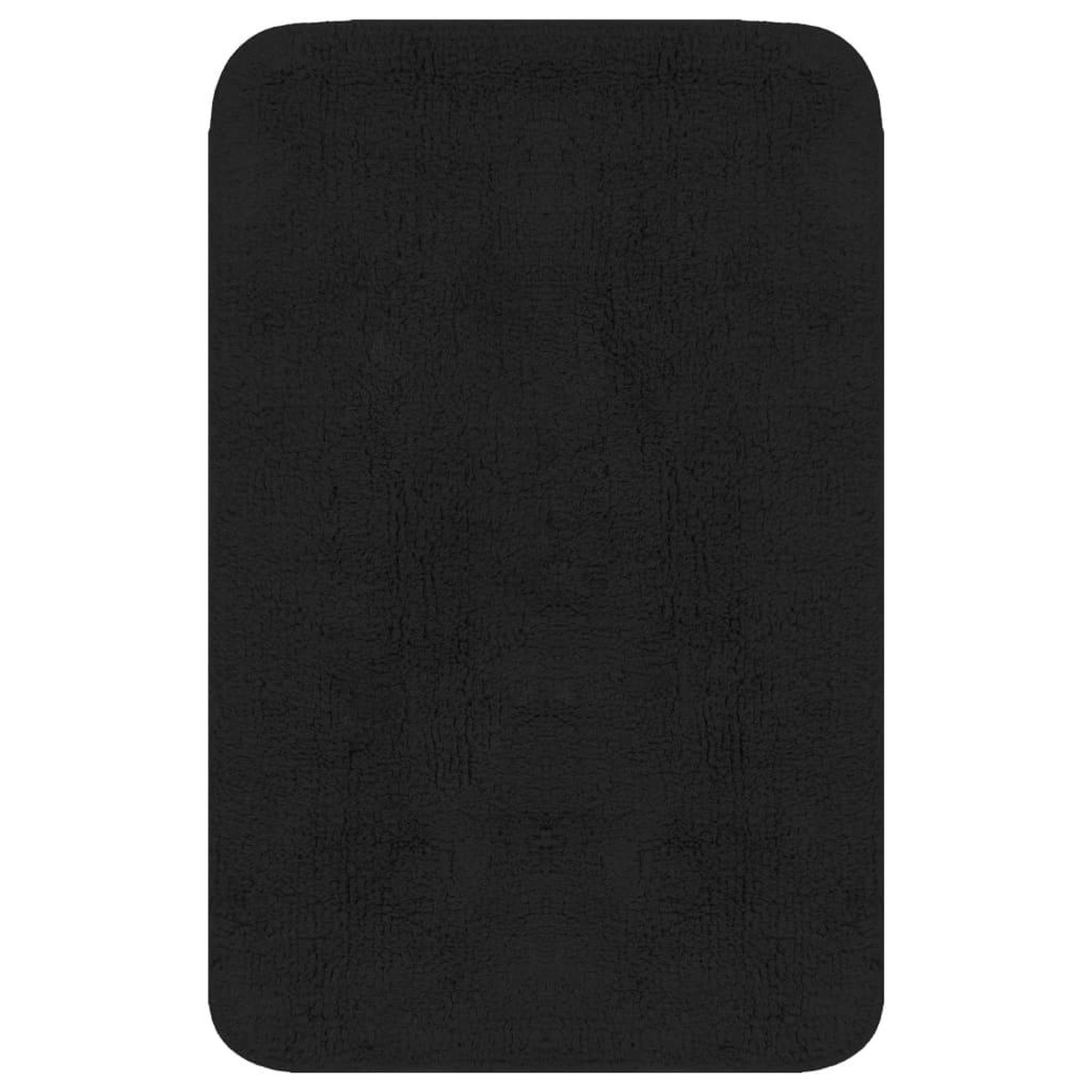 Voir la diapositive 2 : VIDAXL Tapis de salle de bain 2 pcs Tissu Anthracite