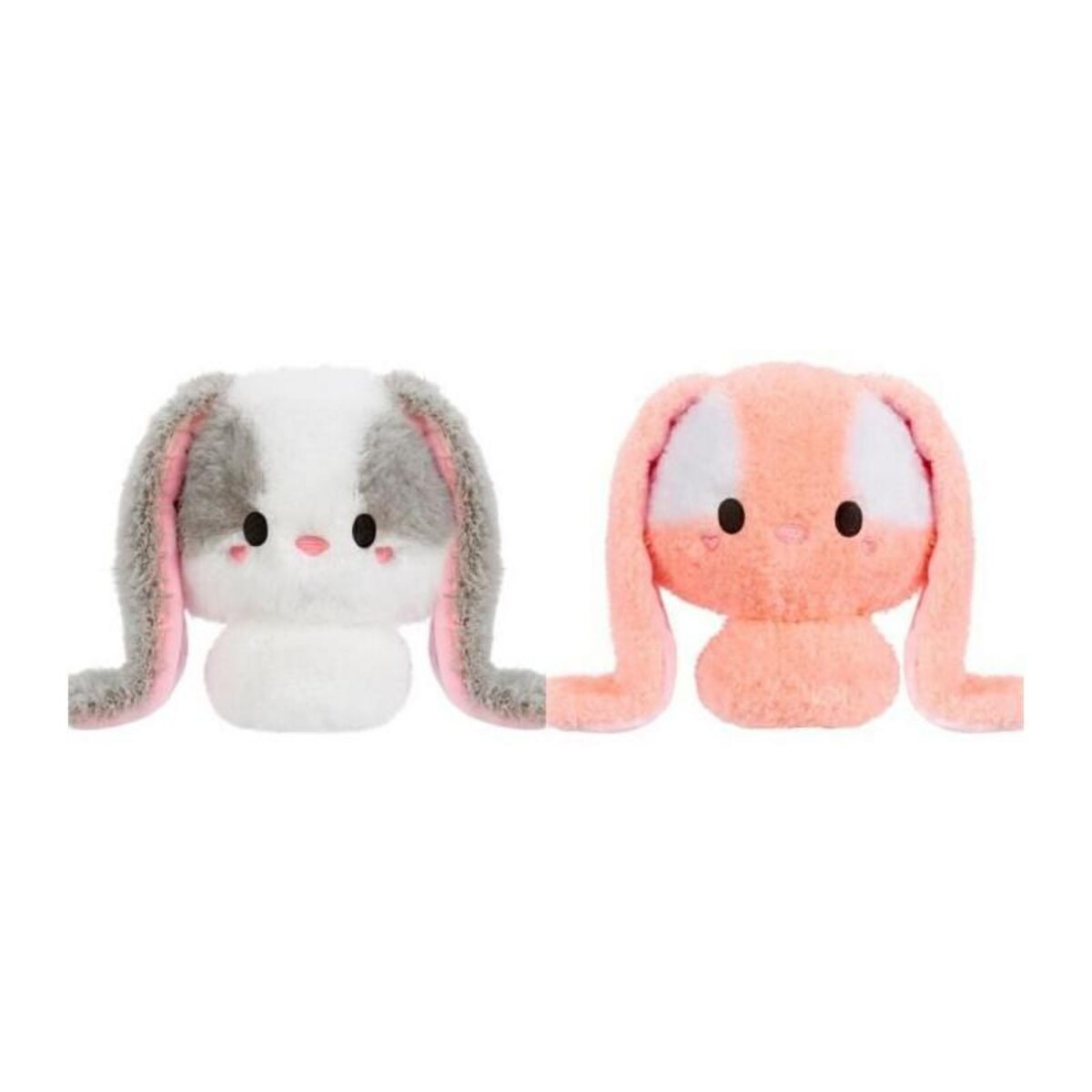 L.O.L. SURPRISE! Fluffie Stuffiez - Peluche ASMR a personnaliser - LAPIN - Rembourrage a retirer et découvrir un autre personnage - Dés 4 ans