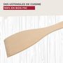 Voir la diapositive 4 : Fackelmann Set de 4 ustensiles de cuisine en bois FSC Fackelmann Nature