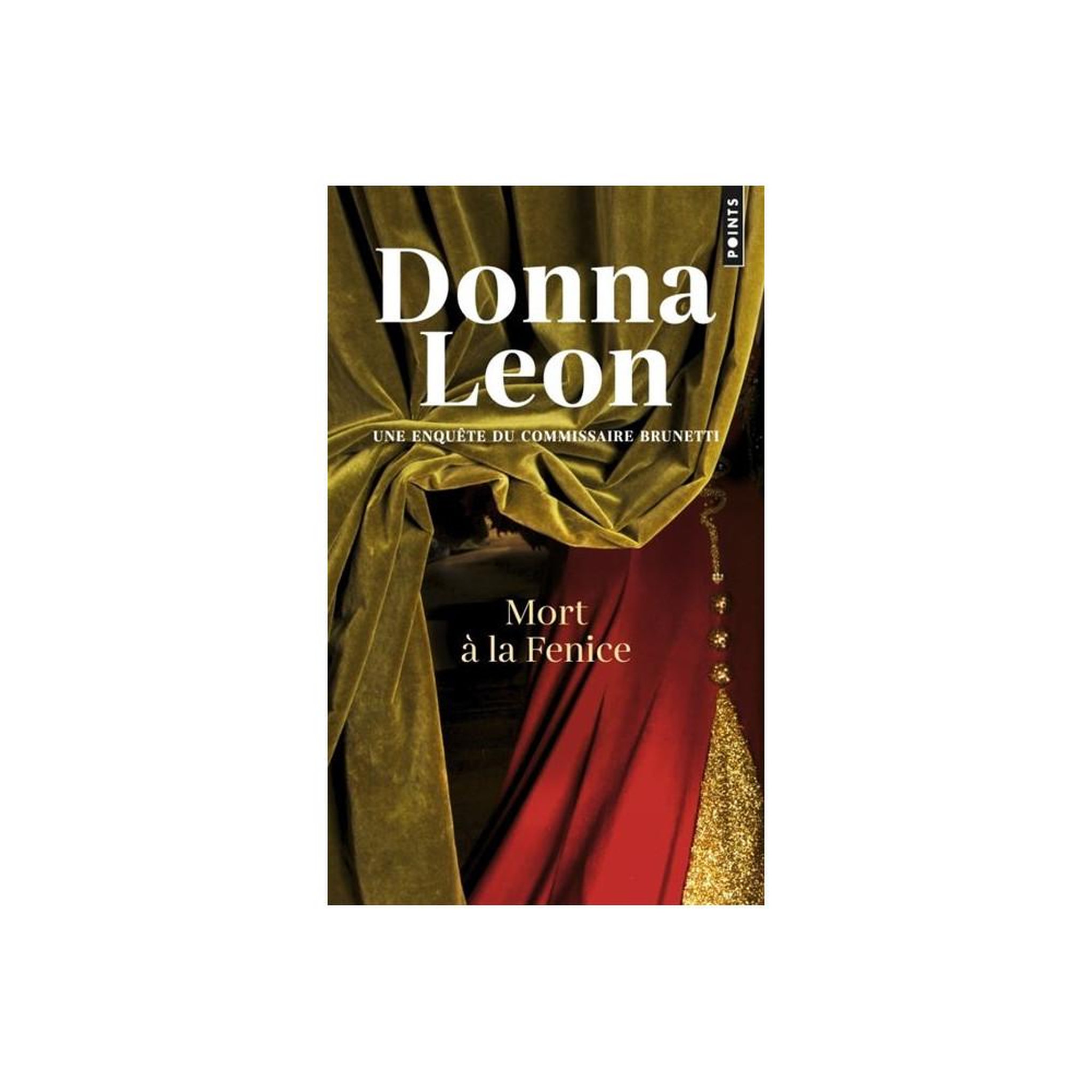 Mort à la fenice : une enquête du commissaire brunetti, points policier, livre papier donna leon