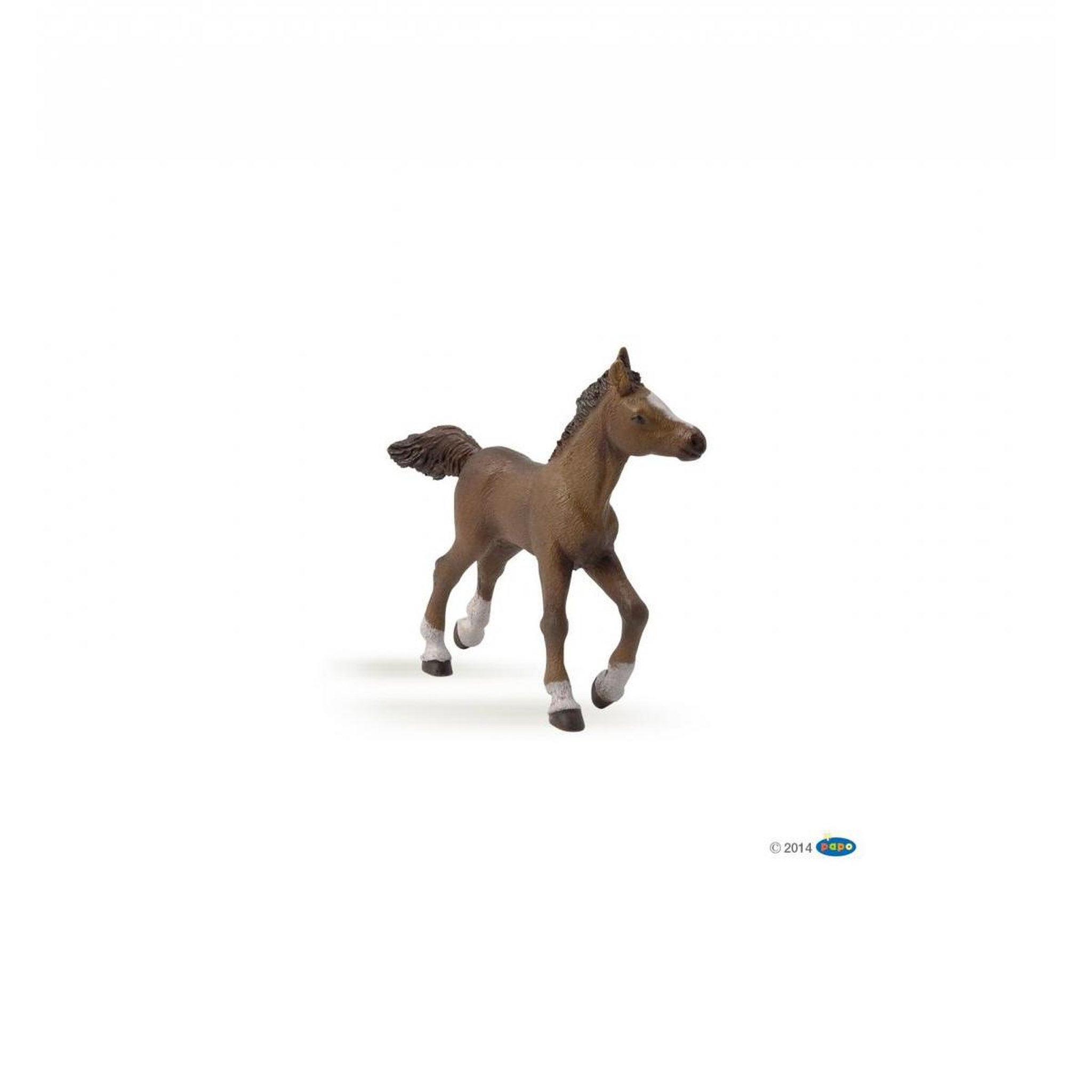 Papo Poulain anglo-arabe  figurine