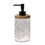 Paris Prix Distributeur de Savon Imprimé  Amber  17cm Gris