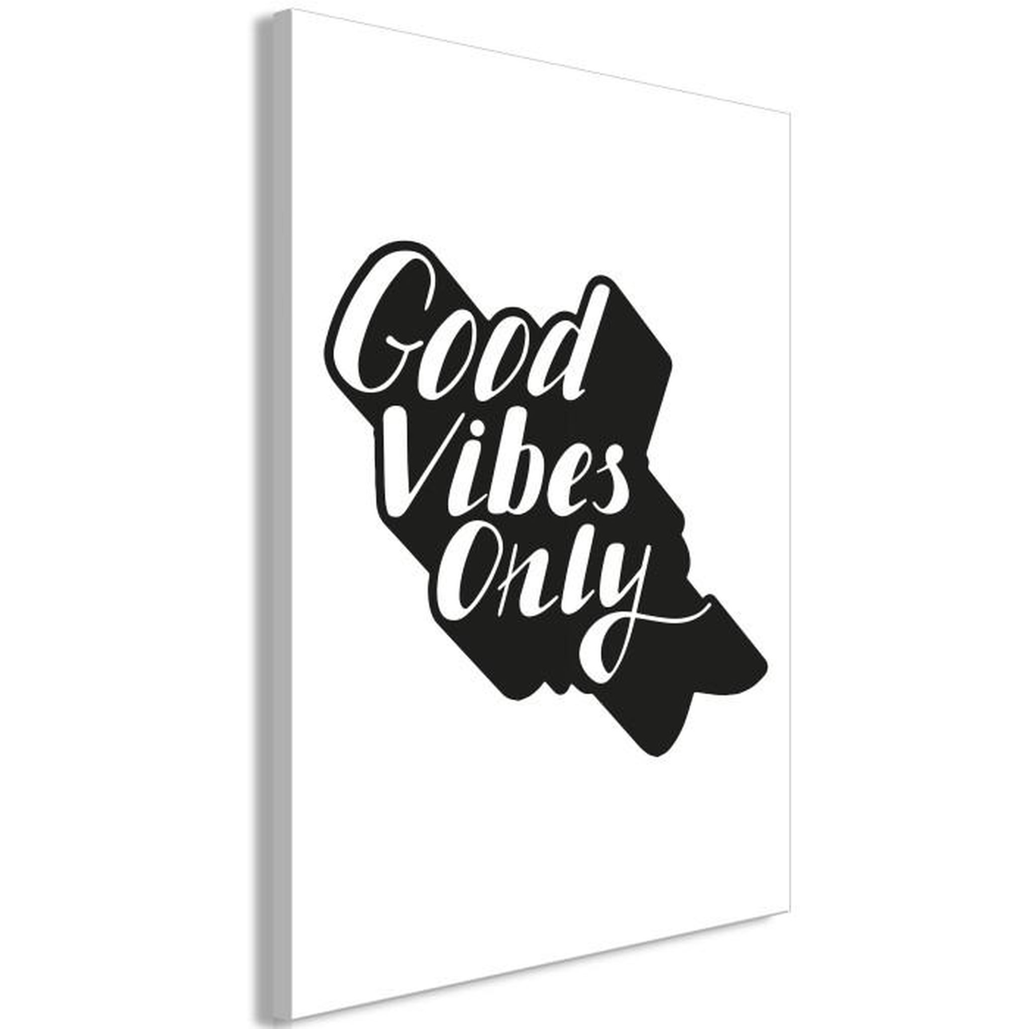 Paris Prix Tableau Imprimé  Positive Vibes. Coloris disponibles : Multicolore