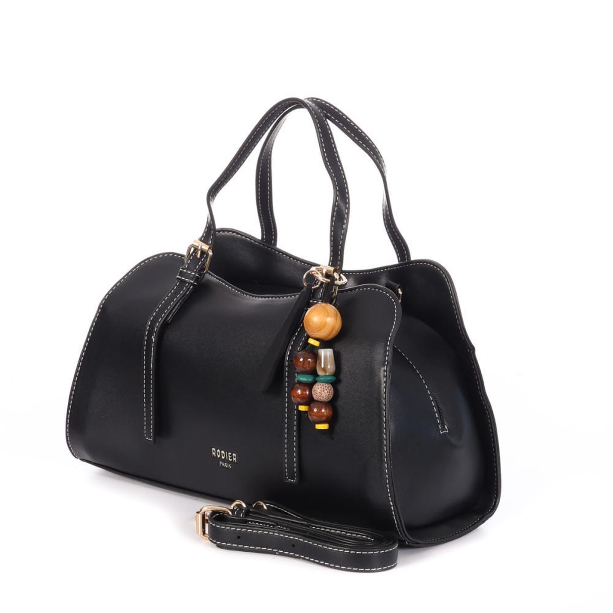 Voir la diapositive 4 : RODIER Sac à Main Noir Femme Rodier MANHATAN