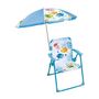 Voir la diapositive 2 : Fun House Mobilier de jardin - FUN HOUSE - Chaise Ma Petite Carapace Tortue H.53 x L.38,5 x P.37,5 cm avec parasol 65 cm - Pour enfant !
