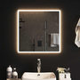 Voir la diapositive 1 : VIDAXL Miroir de salle de bain a LED 60x60 cm