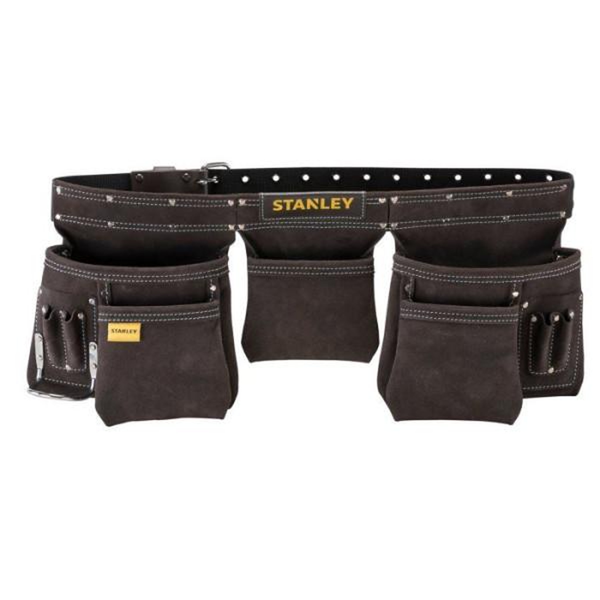 Stanley Ceinture porte-outils cuir - marron