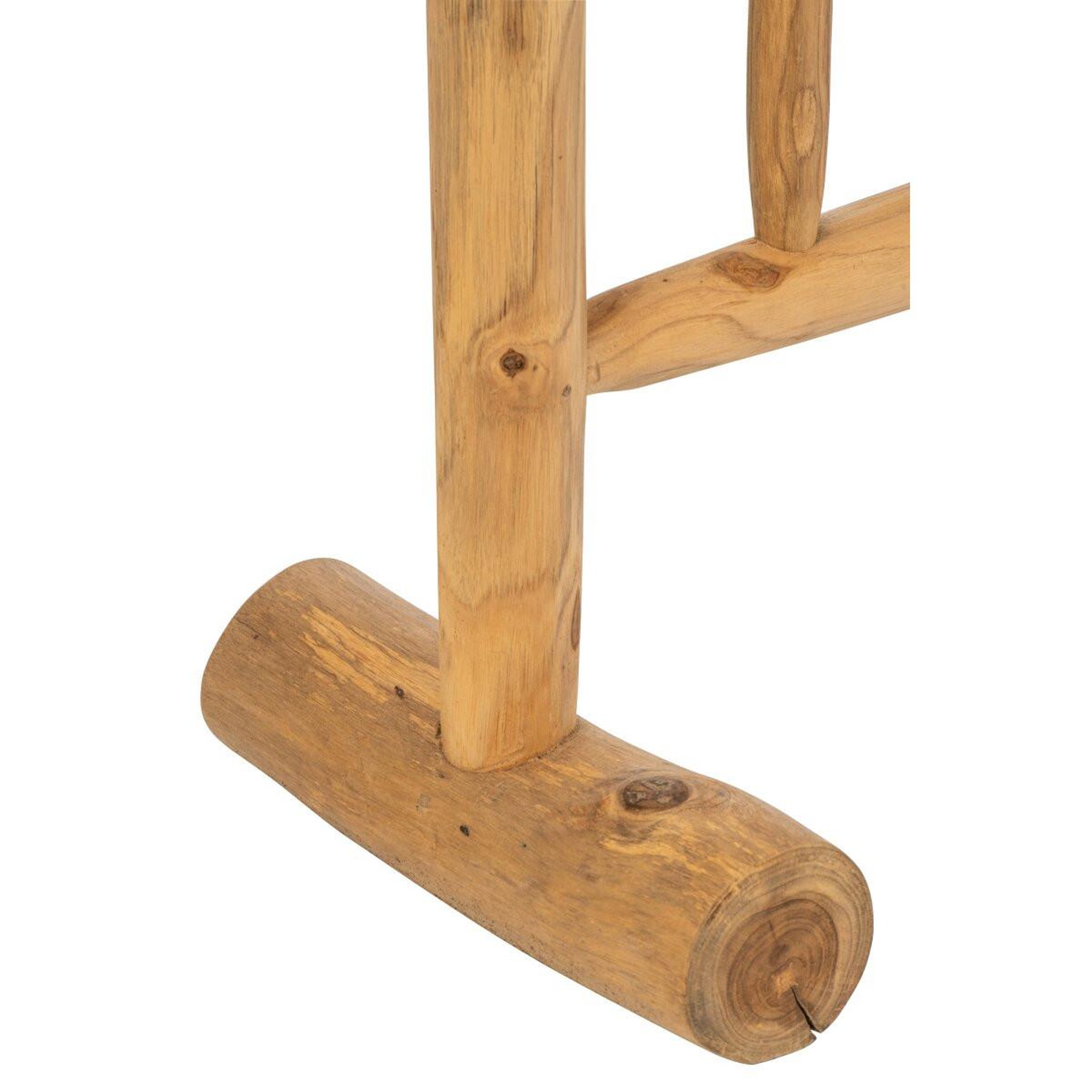 Voir la diapositive 6 : J-LINE Paravent Rondins en Bois  Amaury  180cm Naturel