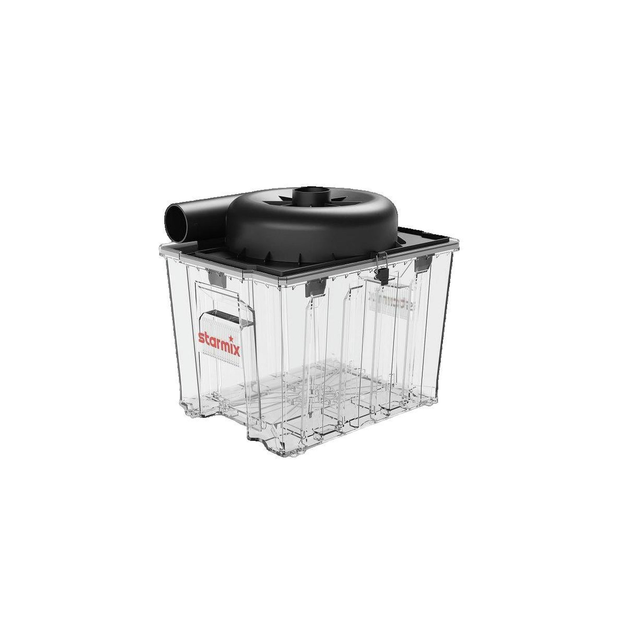 Voir la diapositive 2 : Dust Accessoire aspirateur Starmix Dustfixx transparent